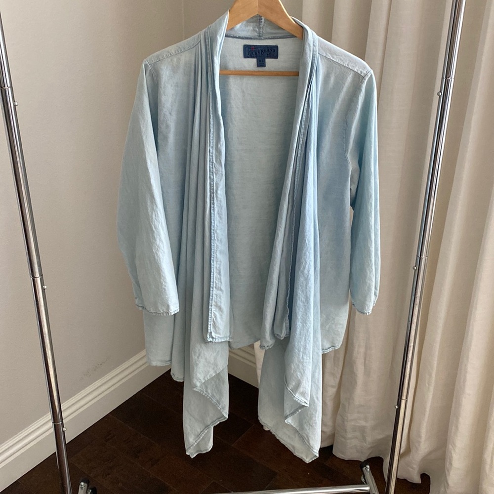 Lucky Brand Denim Large/Medium shirt/coat